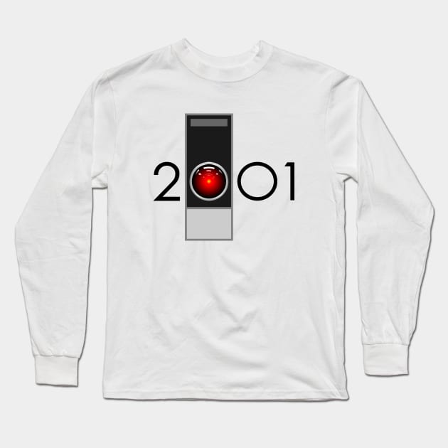 2001 - HAL 9000 Long Sleeve T-Shirt by Blade Runner Thoughts